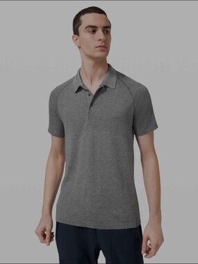 Mens Lululemon Metal Vent Tech Athletic Polo